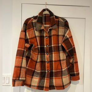 Oversized flannel